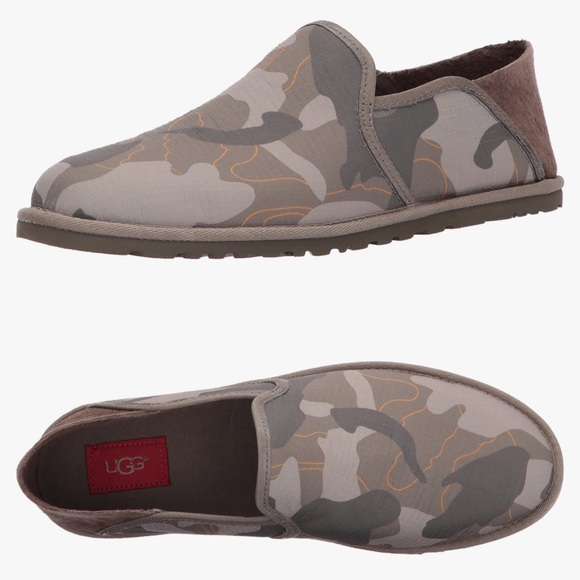 Ugg Mens Cooke Camo Slipon Loafer 